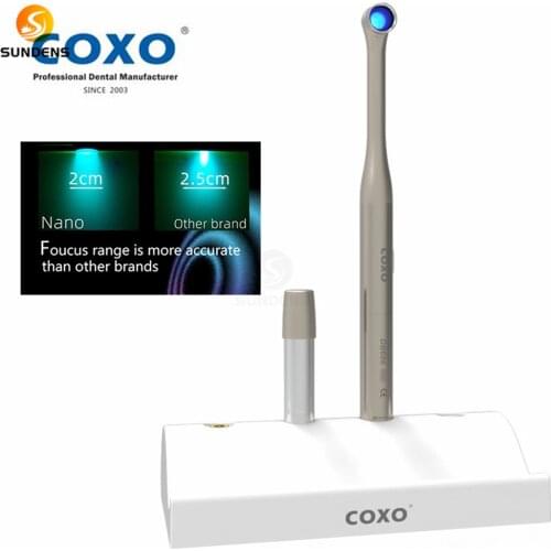 COXO Dental LED Light Curing Lamp with Caries Detection/ Full Metal Body Light Cure for Composite Resin COXO