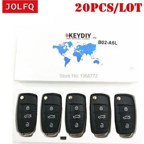DHL Free shipping Universal KEYDIY Remote Control Key B-Series Remote Key for KD900 B02-A6L KD900+ KD900 URG200 Key programmer
