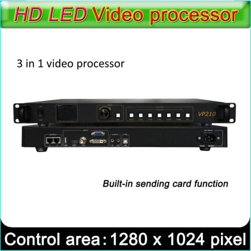 HD-VP210 LED display screen video processor, sending card, full-color LED video wall control system. LED sender