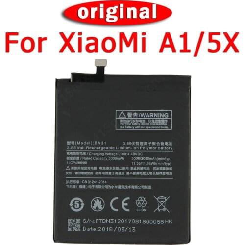 Аккумуляторы для телефонов Xiaomi Mi A1 LISCN China At AliExpress