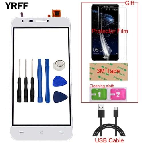 Mobile Front Touch For Cubot Hafury Mix Touch Screen Glass Digitizer Panel Sensor Capacitive Phone Protector Film Tape Wipes