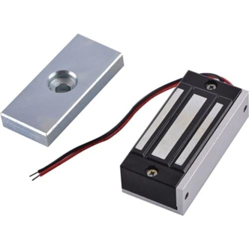 Access Control Single Door 12V Electric Magnetic Electromagnetic Lock 60KG Holding Force
