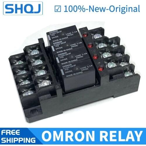 OMRON SSR RELAY G3S-201PL-US 24VDC G3SD-Z01P-PD 24VDC G6B SSR 4NO relay