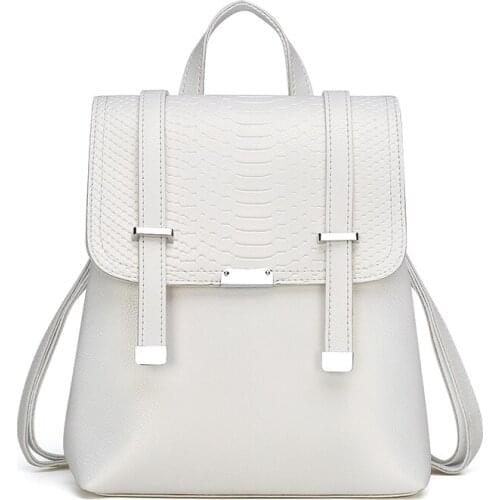 Large Capacity Travel Backpack Fashion School Bags Shoulder Bags 2021 New Backpack Women High Quality Leather Backpack