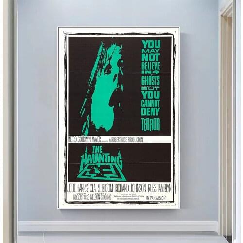 V0866 The Haunting Vintage Classic Movie Wall Silk Cloth HD Poster Art Home Decoration Gift