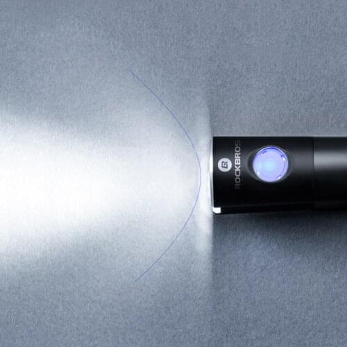 High Lumens Zoomable Flashlight Rechargeable Hiking Emergency Torch Lamp