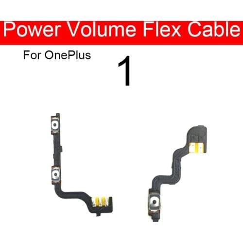 100% Genuine Switch Power On Off Flex Cable For OnePlus One A0001 A1001 Volume Up Down Button Flex Cable Lock Screen Button
