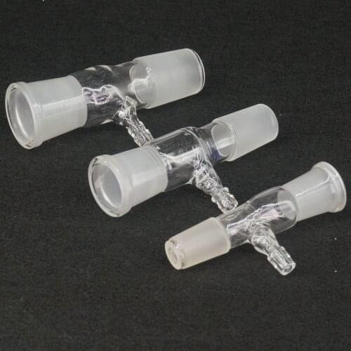 14/23 19/26 24/29 29/32mm Ground Joint Female to Male Laborotary Glass Transfer Gas Adapter Lab Supplies