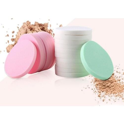 High-Quality Latex Puff Small round Small Square Makeup Puff Studio Wet and Dry Dual-Use Oil-Resistant Puff Beauty Tools
