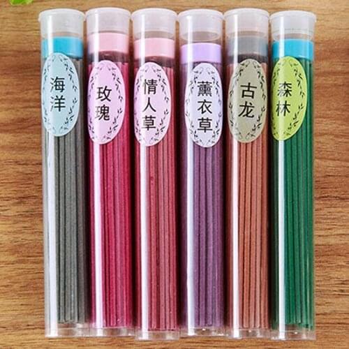 50 Sticks Incense Stove Fragrance Spices Nature Aroma Sandalwood Air Freshener Incense Sticks HOT SALE