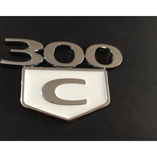 White 300C 300 C HE MI emblem logo emblems