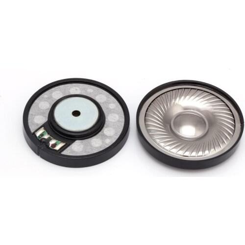 50mm speaker unit titanium membrane speaker heavy bass 1pair=2pcs