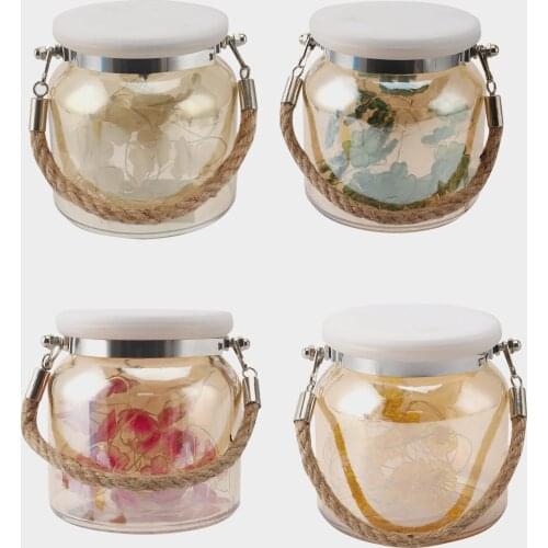 Mason Jar Lid Lights Waterproof Fairy Firefly Jar Lids String Lights for Outdoor Patio Garden Xmas Wedding Party