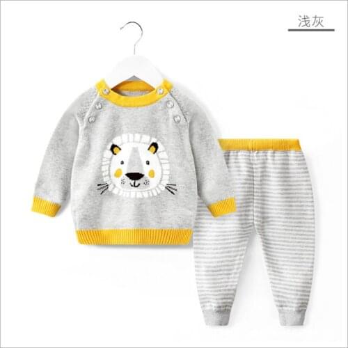 Lion cub cotton sweater