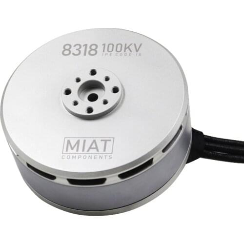 MIAT 8318 100KV/120KV Brushless Motor For Drone Multirotor Motor Waterproof For Agricultural Drone Thrust 16KG