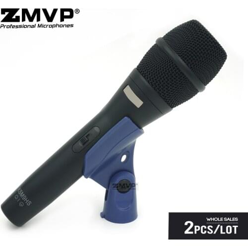 2Pcs Professional KSM9 Dynamic Wired Microphone KSM9HS Supercardioid Mic with Switch For Performance Live Vocals Karaoke Stage