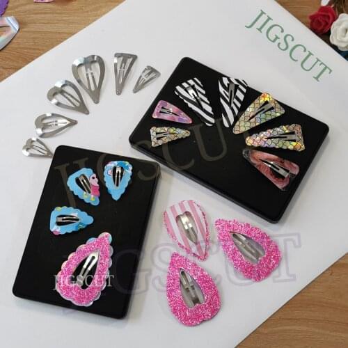 Newest Heart and triangle clip shapes cutting die JIGSCUT wooden cutting die