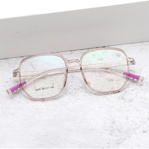 OEYEYEO New Transparent TR90 Optical Frame Mens Flexible Non Slip Eyeglasses Womens Art Trend Face Lift Myopia Eyewears LY005