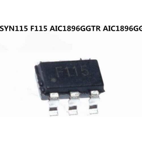 Original New 5PCS/ SYN115 F115 AIC1896GGTR AIC1896GG 1896G SOT23-6 SOT-23-6
