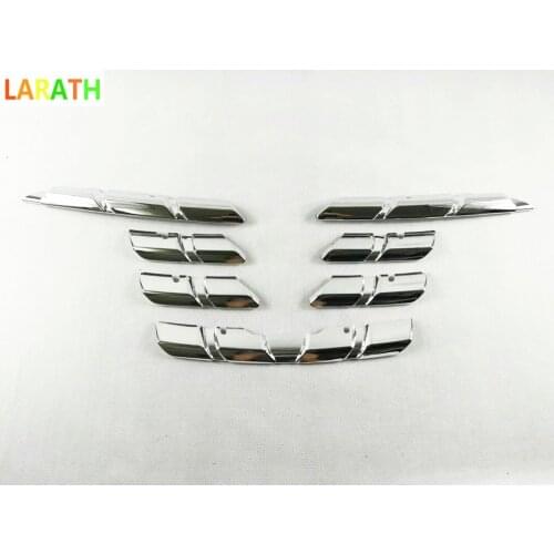 Fit For Renault Kadjar 2015 2016 2017 Chrome Front Mesh Grill Bumper Cover Trim Insert Bonnet Garnish Molding Guard Protector