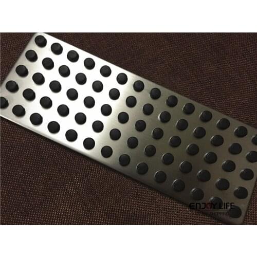 Footrest Foot Rest Dead Pedal Pad Cover For Mercedes Benz A B C E S CLS SLK CLA GLA GLK ML G GL Series Car Styling