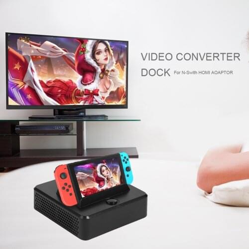 Portable Charging Stand Station TV Converter Adapter For Nintendo Switch HDMI-compatible Charging Dock Game Accessories