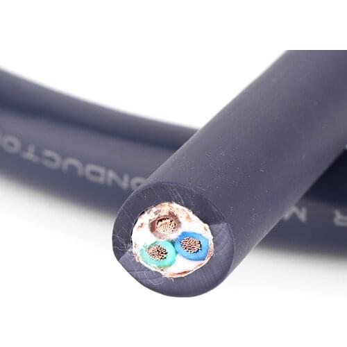 Hifi D503 12AWG OFC Conductor Power Bulk Cable Wire For DIY Audiophile Amplifier CD Player Power Cable