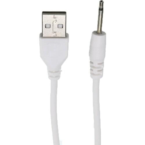 17.4mm Pin 1m USB 2.0 To DC 2.5mm Elbow 2A Charging Line 2.5 USB USB2.5 Mono Audio Line USB Jack Plug Aux DC 2.5mm Audio Cable