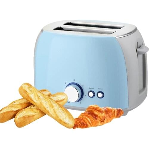 Electric Toaster Automatic Bread Baking machine Toast Sand grill oven Maker 2 Slices Household for breakfast EU