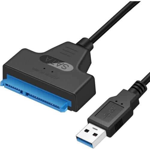 USB 3.0 SATA 3 Cable Sata to USB Adapter Up to 6 Gbps Support 2.5 Inches External SSD HDD Hard Drive 22 Pin Sata III Cable