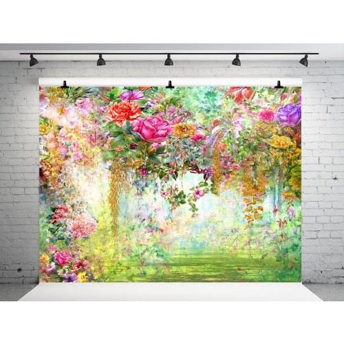 VinylBDS 250X300CM Flowers Wedding Photography Background Children Camera Fotografica Romantic Photocall Princess Backdrop