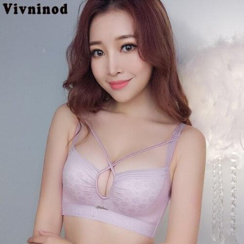 Women Sexy Bras Wireless Brassiere Small Cup Underwear Ladies Lingerie Seamless Bralette Adjusted BH Top Plus Size 32-38 A B Cup