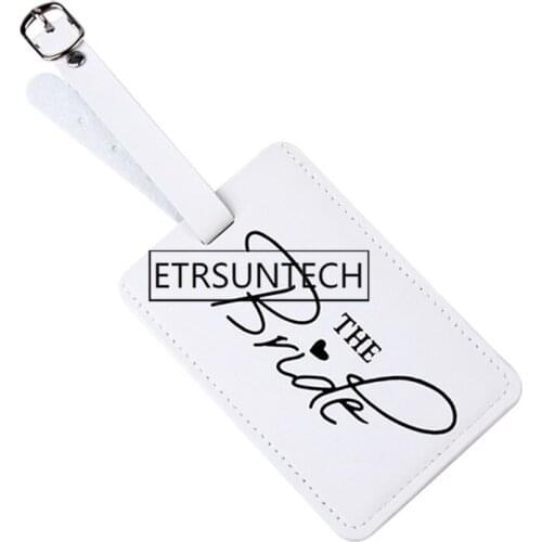 100pcs Mr Mrs Bride Groom Wedding Couple Luggage Tag For Suitcase Travel Accessories ID Label Wedding Gifts