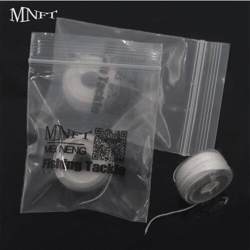 MNFT 20Pcs * 20m Water Dissolving Braided PVA String Carp Fishing PVA Bags Bait Carping Bollie Rigging Tackle