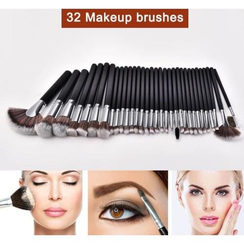 32pcs Makeup Brushes Set Eye Shadow Foundation Eyebrow Powder Cosmetic Tools Kit кисточки для макияжа