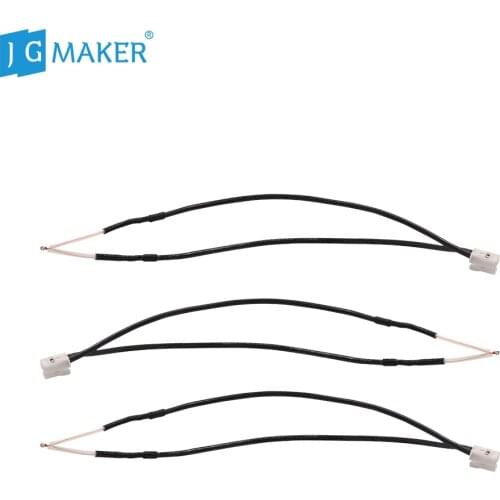 JGMAKER 3d printer A3S A5 A5S Magic 3pcs/bag thermistor cable temperature resistance 1K-1000K JGAURORA