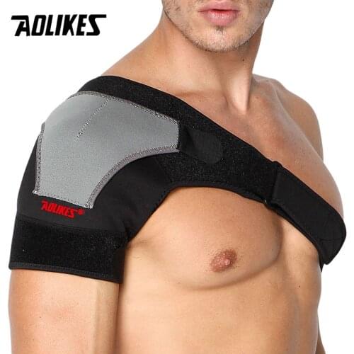 AOLIKES 1PCS Back Support Adjustable Bandage Protector Reinforced Functional-training-equipment Single Shoulder Strap