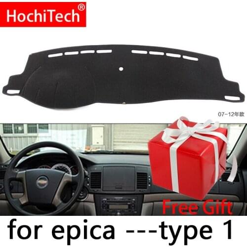For Chevrolet Epica 2007-2012 Right and Left Hand Drive Car Dashboard Covers Mat Shade Cushion Pad Carpets Accessories