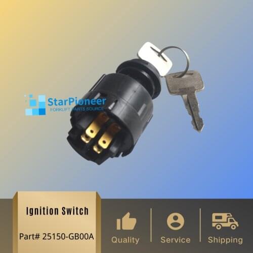 Forklift parts starter switch ignition switch 25150-GB00A