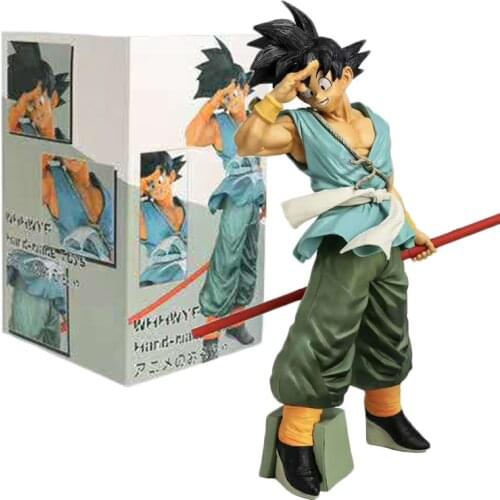 Dragon Ball Z Goodbye Goku Memory Chapter Action Figure Oversized Boxed Ornaments Toys Anime Figurine Model Gifts