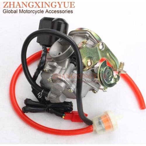 PD18J carburetor for Flex Tech Hurrican X 1 X2 JL50QT-4 YY50QT-26 Luna Napoli Piacenza Retro Firenze Riva 50 GY6 139QMB 4T