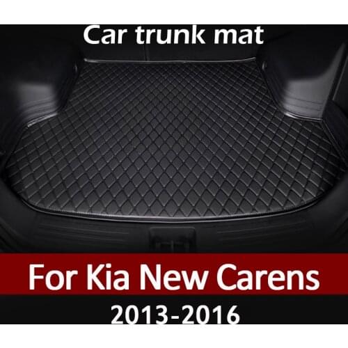 MIDOON Car trunk mat for KIA new carens seven seat 2013 2014 2015 2016 cargo liner carpet interior accessories cover