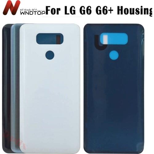 Battery Cover For LG G6 Back Vover Glass H870 H870DS H871 H872 H873 LS993 US997 VS998 Door Case Rear Housing +Repair