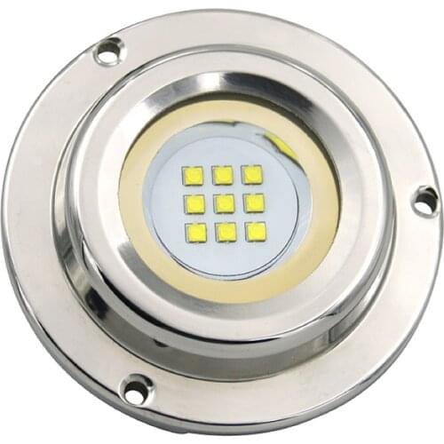 27W 45W DC12V Round LED 316L Stainless Steel Underwater Boat Light Marine Docks Ponds Swimming Pools Fountains Lights DH-B27/B45