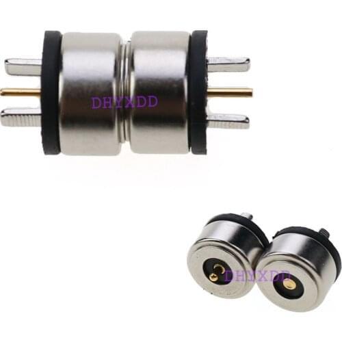 1Pair Magnetic DC Smart Water Cup Charging Magnet Connector 5A High Current Strong Magnetic LED Light Power Socket 10MM