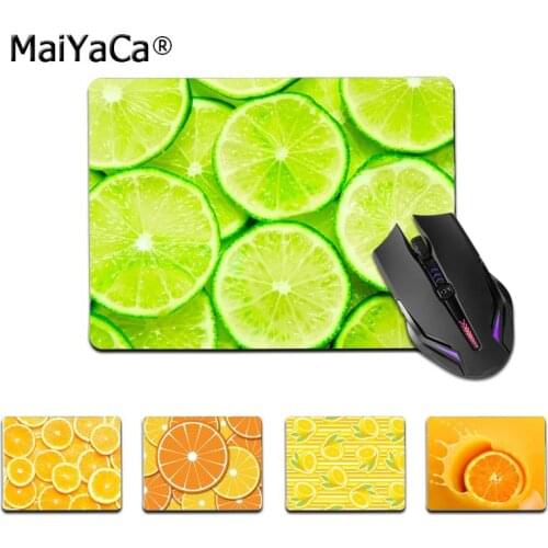 Maiyaca High Quality fruit oranges lemon Customized laptop Gaming mouse pad Top Selling Wholesale Gaming Pad mouse