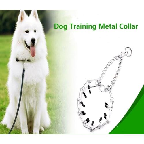 Pet Dog Training Collar Leash Chain