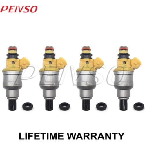 4x INP-063 MD175076 Renovation fuel injector for DODGE&EAGLE COLT 1.8L 93~94 / SUMMIT DL ES ESI LX 1.8L