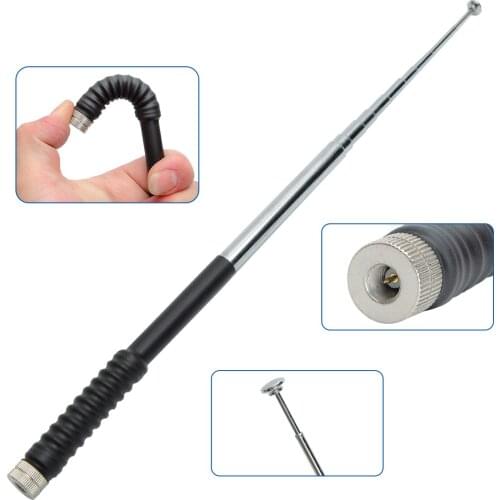 SMA-Male VHF 136-174MHz 23cm/130cm Telescopic Antenna For Yaesu VX-6R TYT TH-UV8000D Wouxun KG-UV9D Plus Walkie Talkie Radio