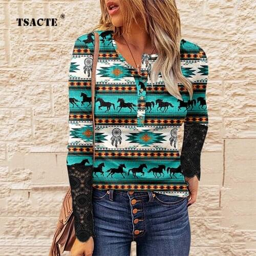 Женские футболки с длинным рукавом TSACTE China At AliExpress